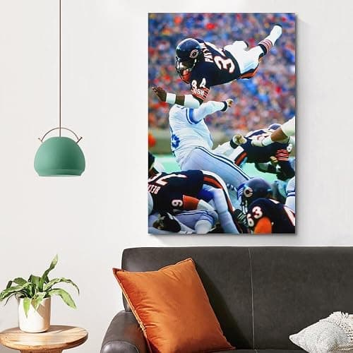 fuyaozhishang Rugby Player Walter Payton Poster 16x24inch(40x60cm) Unframe-style thumbnail 4