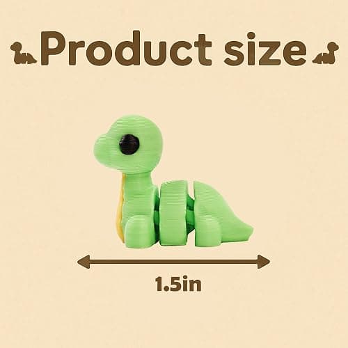 35 PCS Mystery Animal Figurines, Randomly Selected from Over 200 Unique 3D Printed Animal Figurines, Fidget Desk Toys, Party Favors, Classroom Rewards, Gift Exchanges, Event Giveaways for kids thumbnail 4