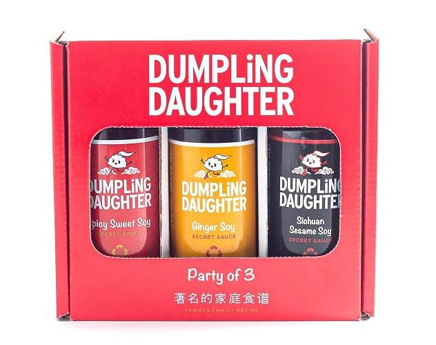 Dumpling Daughter - Spicy Sweet Soy, Ginger Soy, Sichuan Sesame Soy (24 Fl Oz, Multi-Pack) thumbnail 3
