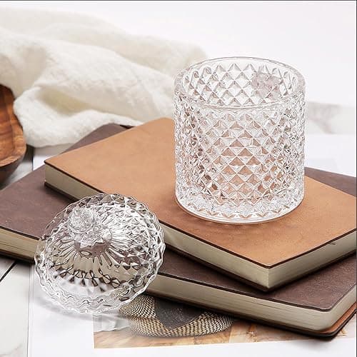 Wattepadspender,Wattestäbchen Behälter,Wattepads aufbewahrung,Bad zubehör,Kosmetikaufbewahrung,Tampon,ohrenstäbchen,ohrstäbchen,Badezimmer organizer,spender,box,q tips holder,qtip jar,q-tip,dispenser thumbnail 5
