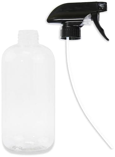 EPAuto Heavy Duty Chemical Resistant Spray Bottles with Sprayer (16 oz), Clear, 3-Pack thumbnail 2