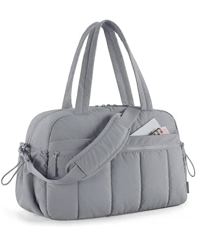 BAGSMART Gym Bag for Women, Duffle Bag for Travel with Wet Pocket, Lightweight Carry on Weekender Duffel, Water Resistant - Image 1
