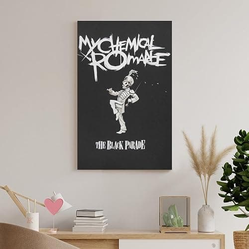 JPOSTHCZ My Chemical Romance Poster Mcr Poster Music Canvas Wall Art Aesthetic Decorative Painting Living Room，Cafes, Restaurants And Hotelsstyle 12x18inch(30x45cm) thumbnail 8