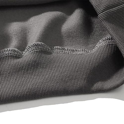 Unisex Fleece Hoodie, 3D Letters Pasted Design, Double-Line Streetwear Pullover thumbnail 4