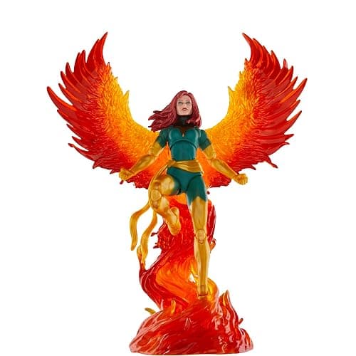 Marvel Legends Series Jean Grey with Phoenix Force Display, Deluxe X-Men Comics Collectible 6-Inch Action Figure thumbnail 4