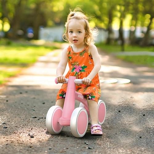 SEREED Baby Balance Bike for 1 Year Old Boys Girls 12-24 Month Toddler Balance Bike, 4 Wheels Toddler First Bike, First Birthday Gifts thumbnail 7