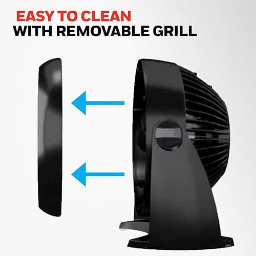 Honeywell HT-900 TurboForce Air Circulator Fan Black thumbnail 9
