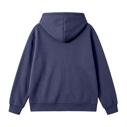 Mkdisnta Zip Up Hoodie Women 2026 Oversized Sweatshirts Jackets | Long Raglan Sleeves, Easy to Layer, Relaxed Casual Fit, Spring Fall Layering Jacket with Pockets, thumbnail 6