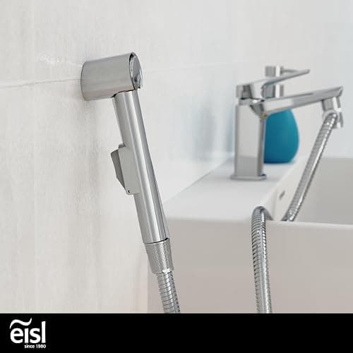 EISL DX25 Waschbeckenbrause, Handbrause für Küche, Bad, Waschküche oder Werkstatt, Waschbeckendusche, ideal zum Nachrüsten, Set mit Schlauch (150mm) und Adapter, Toilettenbrause, Chrom thumbnail 10