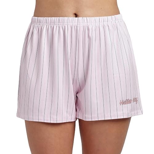 Bioworld Hello Kitty Character Face Women's 2-Pack Shirt & Shorts Pajama Set thumbnail 4