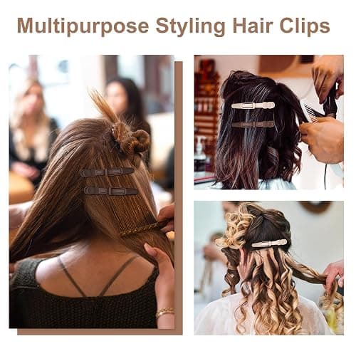 Ondder 24 Pack Alligator Hair Clips for Styling Sectioning Large Salon Pro Hair Clips for Barber Clips for Hair Coloring, Cutting, Sectioning Big Gator Clips Hair Styling Accessories for Women Men thumbnail 6