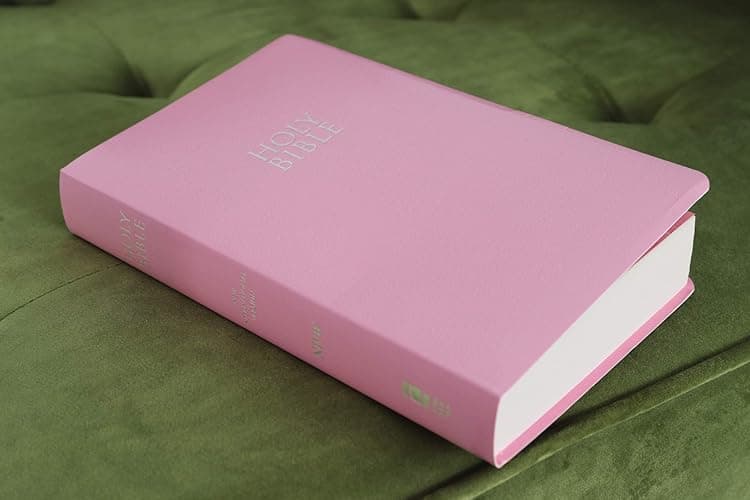 NIV, Gift and Award Bible, Leather-Look, Pink, Red Letter, Comfort Print thumbnail 7