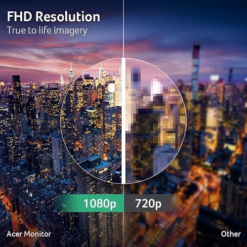 Acer 27in FHD 1920x1080 IPS 120Hz Gaming Monitor | Office KB272 G0bi | 1ms, AdaptiveSync, sRGB 99%, HDMI, VGA, VESA Mountable, Bluelight Filter thumbnail 2