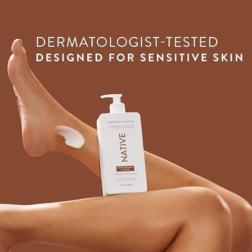 Native Body Lotion Contains Naturally Derived Plant-Based Moisturizers for Women and Men | Restores Dry Skin, Coconut & Vanilla, 16.5 fl oz thumbnail 6