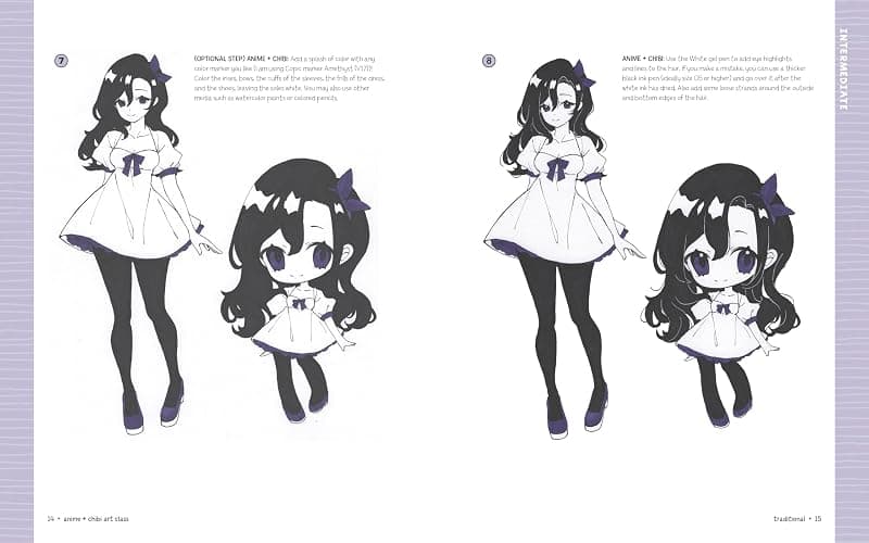 Anime + Chibi Art Class: A Complete Beginner Course in Drawing Manga Cuties + Their Chibis thumbnail 8