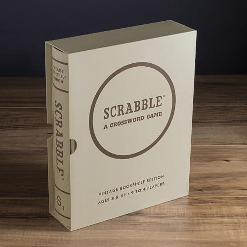 WS Game Company Scrabble Vintage Bookshelf Edition thumbnail 4