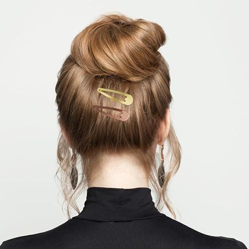 120 Pack 6 Color Snap Hair Clips | Non-Slip Snap Clips for Women & Girls | Durable Hairpins for Thick Hair, Updos, Braids & Buns | Secure Hold, Snag-Free Design thumbnail 5