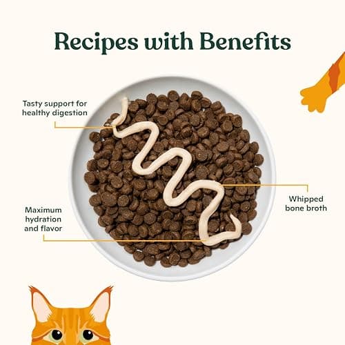 Made by Nacho Lickable Cat Treats Mousse Tubes 12 Count with Bone Broth Salmon & Tuna Recipe (.5 oz) No Grains, Corn, Wheat or Soy thumbnail 4
