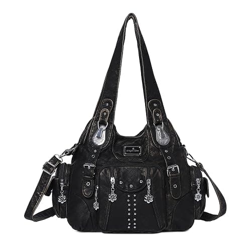 Angel Kiss Purses for Women Soft PU Leather Large Hobo Bags for Women Shoulder Bag | Soft, PU Leather, Large, Soft, PU Leather, Large - Image 1