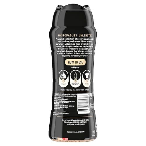 Downy Unstopables Unlimited Collection In Wash Laundry Scent Booster Beads, No. 26, Fine Fragrance, Long Lasting Fresh Scent Beads, 21.1 oz thumbnail 12