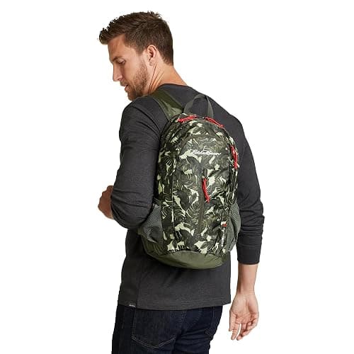 Eddie Bauer Stowaway Packable Backpack | Travel | Outdoor | Lightweight | Foldable | Durable | Ripstop Polyester | 20L - Maroon thumbnail 3