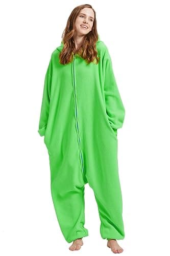 NAMHTOM Adult Astronaut Onesie Costume Pajamas Cartoon Onesie Halloween Sleepwear Zipper Jumpsuit thumbnail 5