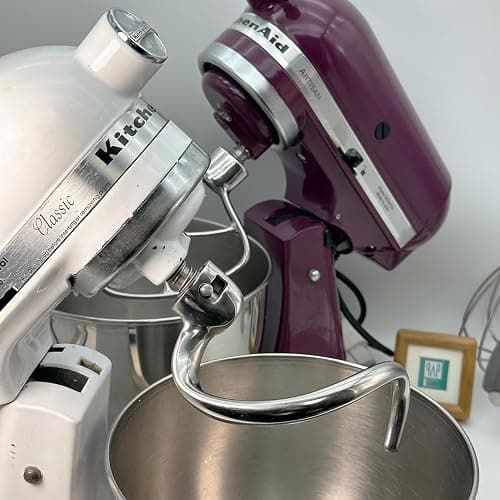 Stainless Steel Spiral Dough Hook Replacement for KitchenAid 4.5QT & 5QT Bowl Tilt-Head Stand Mixers, Rustproof & Easy Clean, Efficient Kneading for Bread, Pizza, Pasta, Cookies thumbnail 2