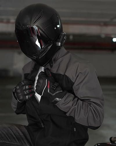 RIDEIRON Winter Motorcycle Gloves for Men & Women Waterproof Warm Cold Weather Riding Gloves with Touchscreen for ATV UTV Riding, Road Racing, Snowmobile, Motocross thumbnail 2
