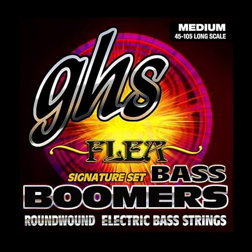 GHS Strings BASS BOOMERS M3045F FLEA Signature Set (M3045F SET), Medium, 45-105 - Image 1