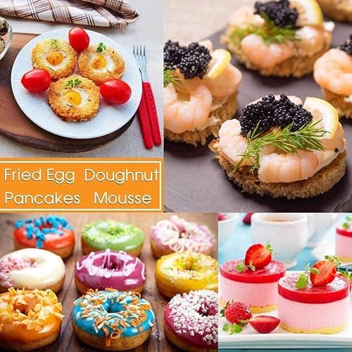 HULISEN Biscuit Cutter Set (3 Pieces/Set), Stainless Steel Round Cookies Cutter with Handle, Professional Baking Dough Tools, Gift Package thumbnail 4