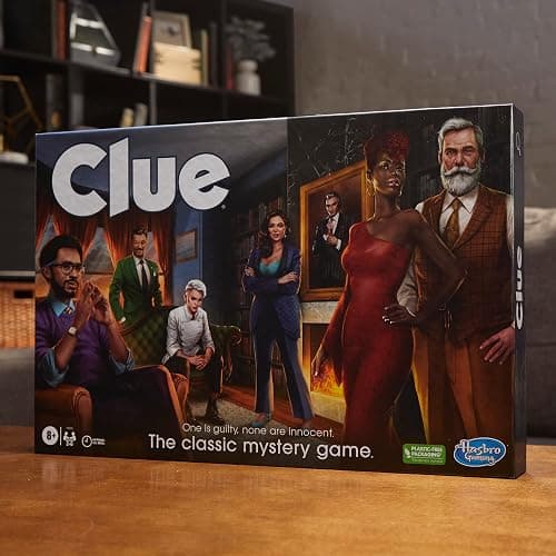 Clue Board Game for Ages 8 and Up, Reimagined Clue Game for 2-6 Players, Mystery, Detective, Family Games for Kids and Adults thumbnail 8