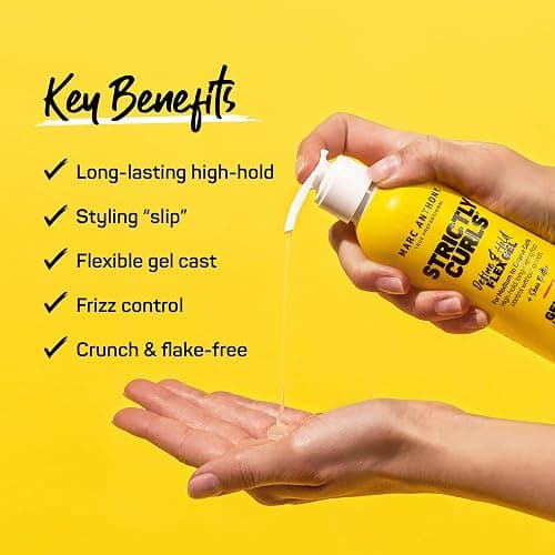 Marc Anthony Define & Hold Flex Hair Styling Gel, Strictly Curls - Medium to Coarse Curls - High Hold, Long-Lasting Frizz Control & Added Shine with Shea Butter - Anti-Frizz Hair Products for Women thumbnail 2
