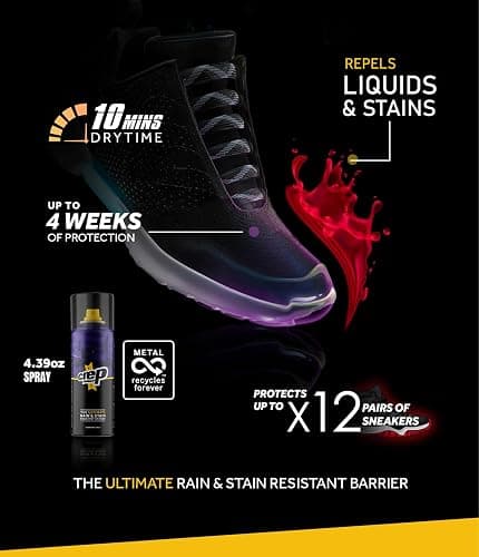 Crep Protect Shoe Protector Spray - Rain & Stain Waterproof Nano Protection for Sneaker, Leather, Nubuck, Suede & Canvas thumbnail 2