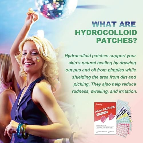 Star Pimple Patches for Face (400 Counts) Festival Beauty Party, Hydrocolloid Cute Acne Patches Cover Zits Blemishes, Zit Patches Spot Stickers Acid Tea Tree Oil,Zit Patches Pads for Skin Care thumbnail 2