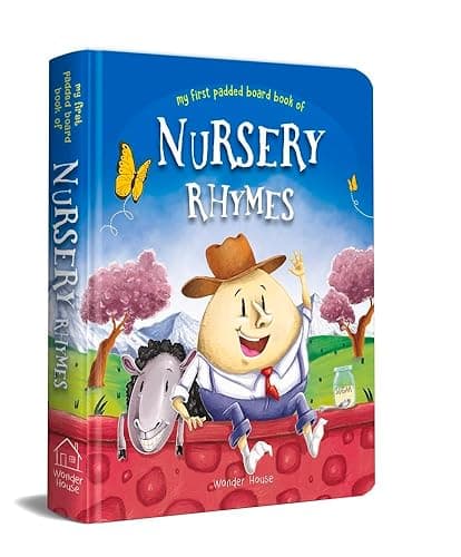 Nursery Rhymes Board Book: Illustrated Classic Nursery Rhymes (My First Book series) - Image 1