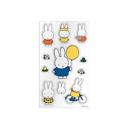 Galison Miffy Sticker Tin – 22 Pages of Miffy Stickers and 2 Pages of Puffy Miffy Stickers thumbnail 4