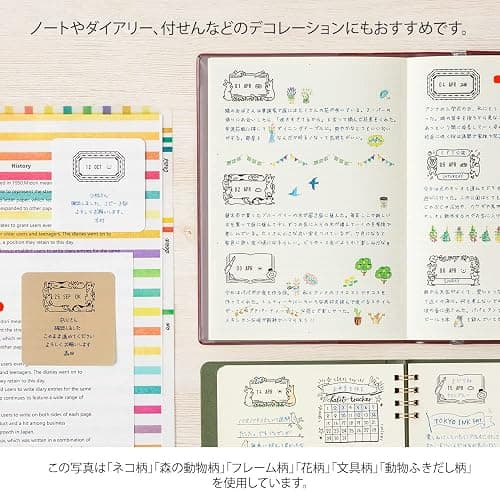 DESIGNPHIL 35452006 Midori Stamp Rotating Stamp Date Cat Pattern thumbnail 4