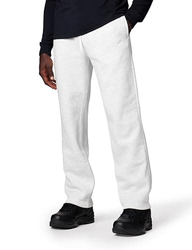 Nike Men's Club Open Hem Brushed Fleece Pants - Image 1