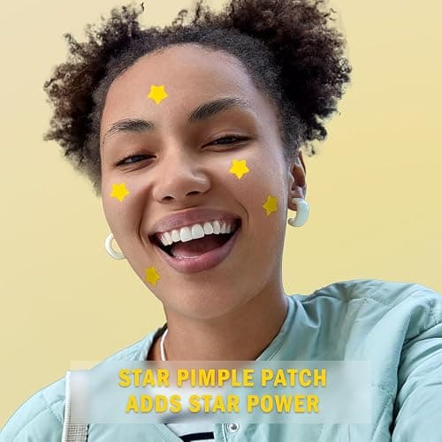 32 Pcs Starface,Starface Pimple Patches,Pimple Patch,Hydrocolloid Star Pimple Patches,Absorb Fluid and Reduce Redness, Cute Star Shape, Vegan and Cruelty-Free Skincare thumbnail 7