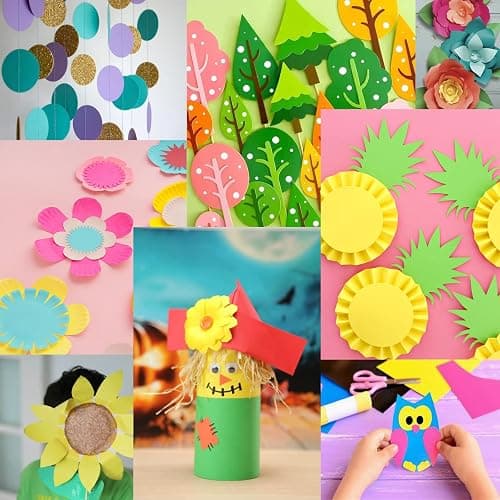 Livholic 120 Sheets Colored Card Stock Printer Paper, 120 GSM 32 lb 24 Colors Pastel Construction Paper for Scrapbook Office Printing DIY Craft 8.3x11.6 Inch (120GSM) thumbnail 6