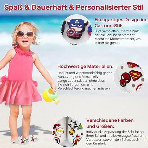 Oirigaga Schuh Charms für Clogs, DIY Schuhanstecker Schuhanhänger, Cartoon Anime Schuh Pins Stecker Aufstecker Anstecker Set, Abnehmbare PVC Shoe Dekoration Zubehör für Kinder Jugendliche Erwachsene thumbnail 4