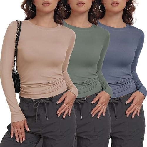 Size medium - colors green, blue, and tan set - Image 1