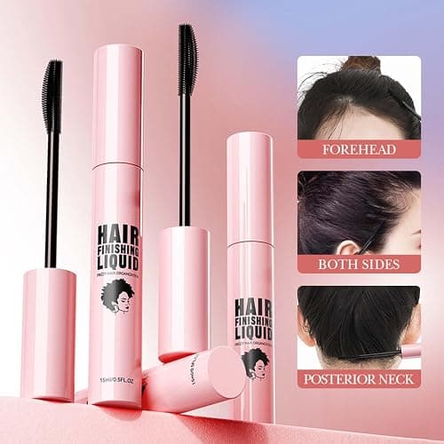 2Pcs Slick Back Hair Stick for Flyaways Not-Greasy & Moisturizing - Hair Wax Stick Women's Styling Gel & Hair Mascara with Non-Greasy Formula, 15ml Travel Size thumbnail 3