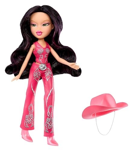 Bratz Sassy Stampede Jade Fashion Doll with Accessories: Western, Cowgirl Style Clothes & Accessory Pieces thumbnail 3