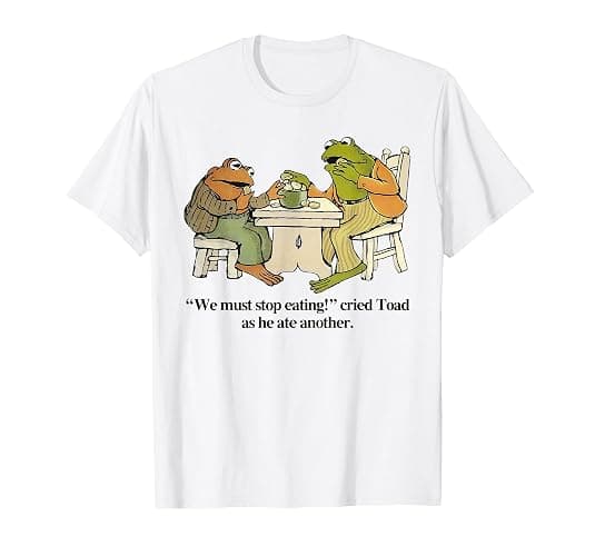 We Must Tee Stop Eating Toad As He Ate Another Frog Men T-Shirt - Image 1