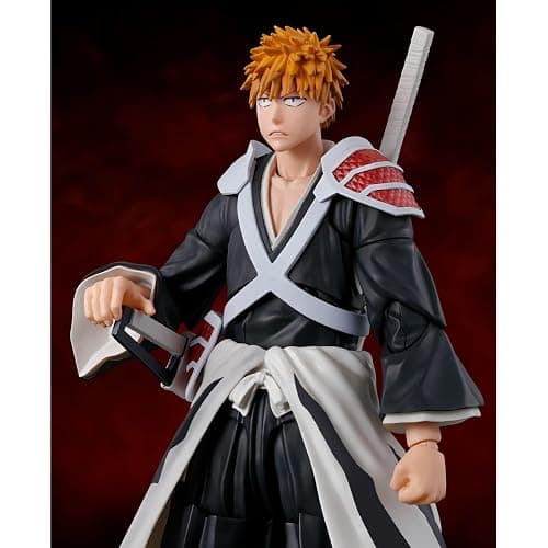 TAMASHII NATIONS - Bleach: Thousand-Year Blood War - Ichigo Kurosaki -Dual Zangetsu-, Bandai Spirits S.H.Figuarts Action Figure thumbnail 4