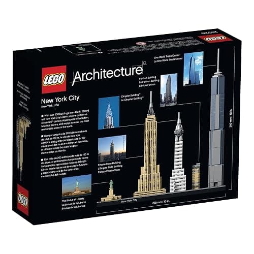 LEGO Architecture New York City Model Kit - Bedroom or Office Decor for Kids & Adults, Ages 12+ - Building Blocks to Display - NYC Gift & Souvenir Ideas - 21028 thumbnail 7