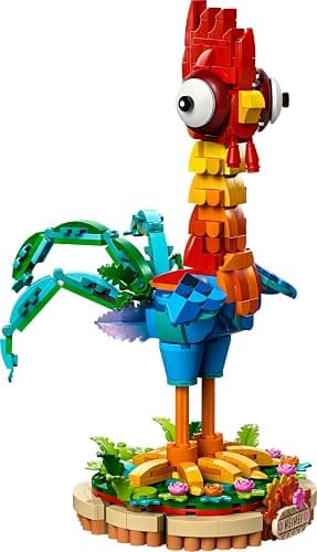 LEGO | Disney Moana 2 Heihei Building Toy - Play and Display Animal Figure with a Rotating Head, Posable Wings & Tail Feathers plus a Stand - Birthday Gift for 9+ Year Old Girls - 43272 thumbnail 11