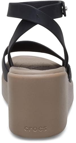 Crocs womens Brooklyn Ankle Strap Wedges thumbnail 3
