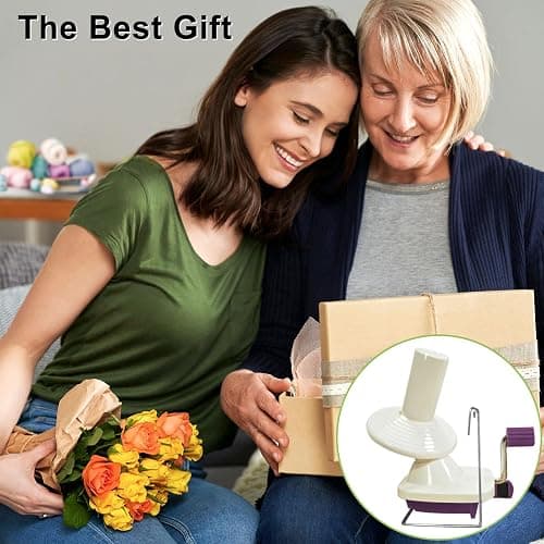 Yarn Ball Winder for Crocheting: Yarn Winder for Crocheting & Yarn Spinner for Knitting Hand Operated thumbnail 7